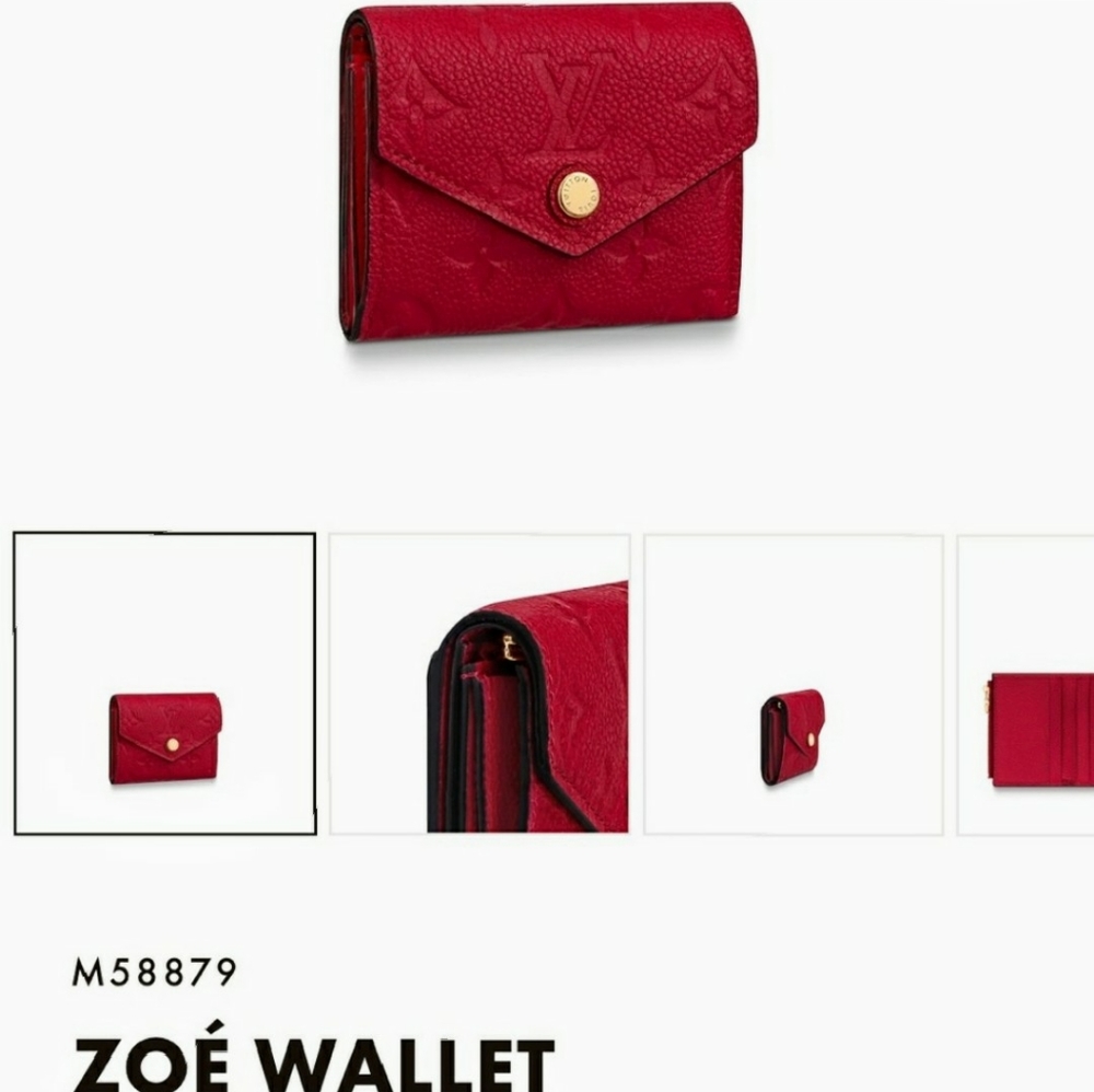 Louis Vuitton Empreinte Zoe Wallet - Picture 8 of 8